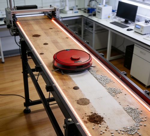 Robot Vacuum Linear Dust Removal Test Bench