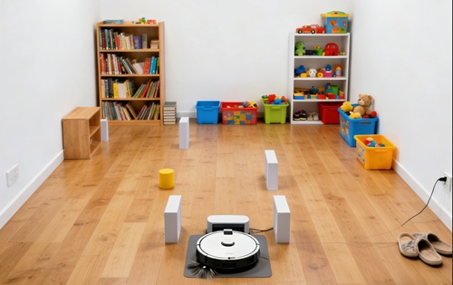 Robot Vacuum Minimum Clearance Test Bench