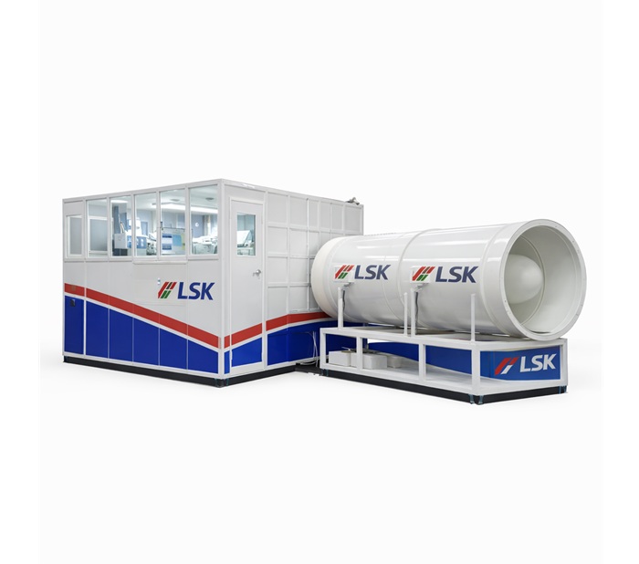 UAV Airflow Wind Tunnel Test System