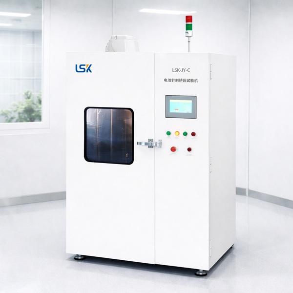 Battery Crush and Nail Penetration Test Machine