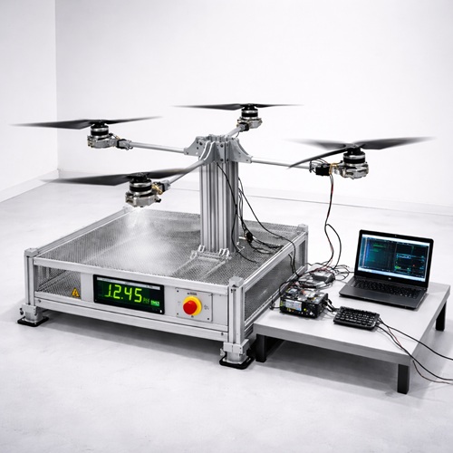 UAV Propeller Thrust Testing Equipment