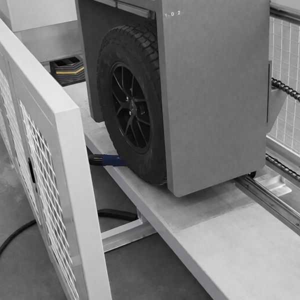 Vehicle Run-over Test Machine