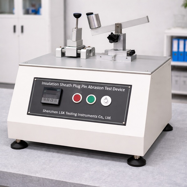 Insulated Plug Pin Abrasion Resistance Test Device