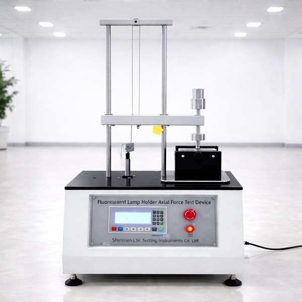 Fluorescent Lampholder Axial Force Test Device