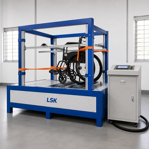 Electric Wheelchair Obstacle Crossing Ability Test Device