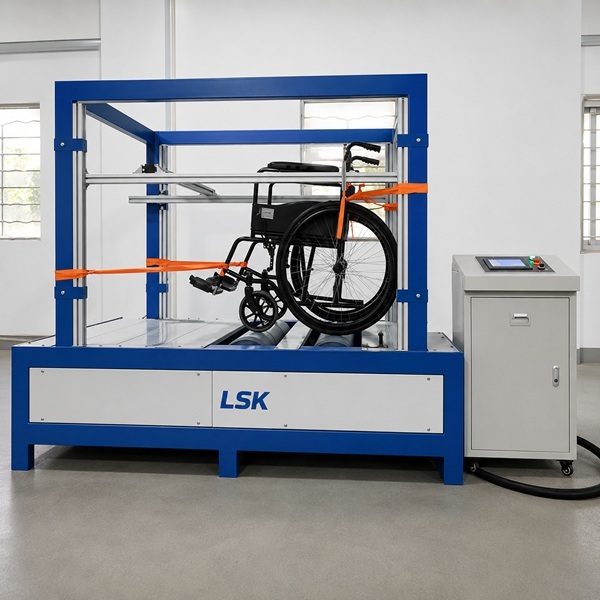 Electric Wheelchair Obstacle Crossing Ability Test Device