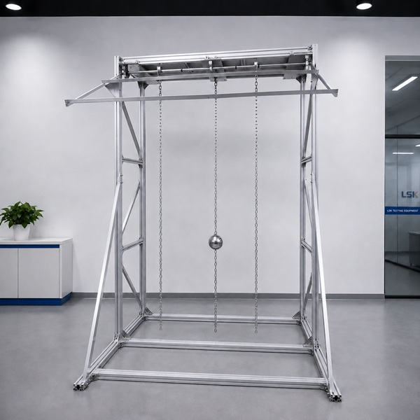 Outdoor Fitness Equipment Swing Seat Moving Part Anti-impact Test