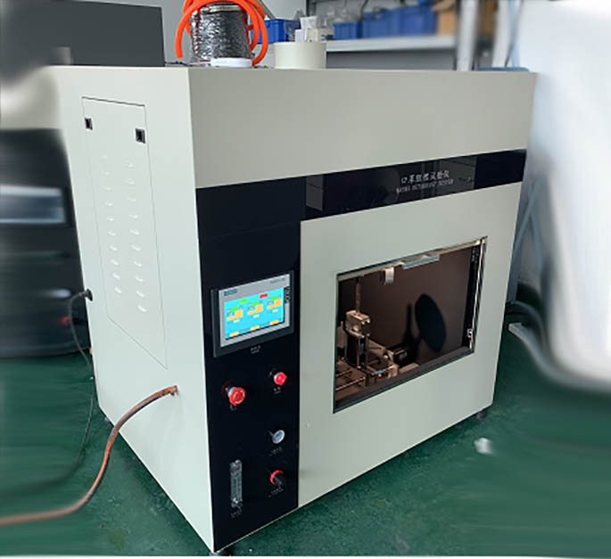 Mask Flame Resistance Test Bench Mask Testing Equipment